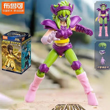 En existencia Blokees Saint Seiya Caja Ciega Stars 2 Sagitario Libra Acuario Modelo de ensamblaje Periférico de animación Regalo