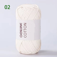 150g de hilo de algodón hueco genuino con núcleo de algodón de leche para zapatos de ganchillo, bufandas, bolsos, sombreros, tejido hecho a mano, materiales para mantas, paquete de hilo 1 pieza = 3 piezas = 150 gramos