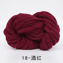 250g/roll Super Thick Natural Merino Wool Chunky Yarn DIY Hat Scarf Bib Wool Hand-knitted Blanket Thick Yarn for Knitting Wool