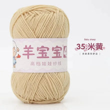 50g 1pc Hand Knitting Milk Cotton Yarn Knitted Blanket Sweater Scarf Doll Crochet Yarn wool thread line Crocheting amigurumi