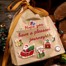 Christmas Theme Stickers Set DIY Stickers for Bedroom Living Room Room Decor Scrapbooking Journaling Cards Crafts Holiday Gift