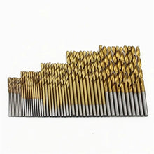 100pc Twist Drill 1-3mm Hand Electric Drill DIY Woodwork Drill Titanium Plated Natural Color Drill Bit Tool Accessories Set