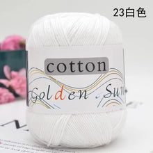 1Pc 50g Hand knitting 100% cotton yarn soft crochet yarn to knit sweater blanket hat line crocheting amigurumi doll bag threads