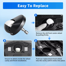 Casters Front Wheel Part for Xiaomi 1st for Roborock S5 S50 S6 S60 S5Max S6Maxv Pure Robotic Vacuum Cleaner Robot Caster Wheel