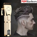 PopBarbers P800 Hair Trimmer for Men Professional Hair Clipper Barber Hair Cutting Machine 7000rpm 2 Gears Finishing Haircut