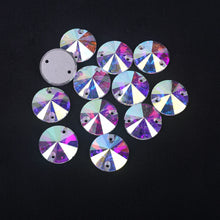 VC Wholesale Rivoli Top Quality K9 Glass Sew On Rhinestones Crystal Box-packed Flatback Sewing Stones For Garment Decorations