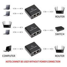 1000Mbps Ethernet Splitter Network Adapter RJ45 1X2 1X3 1X4 LAN Extender for PC Computer Router Switch Works At The Same Time