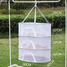 Folding Food Drying Net Anti-mosquito Folding Dry Rack Hanging Basket Herb Drying Net Hanging Basket Dryer Bag For Plants Fruit