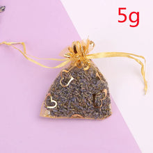 Hot Sale 5g Natural Lavender Bud Dry Flower Sachet Bag Car Room Aromatic Air Refresh Desiccant Fragrance Sachets Moth &Mildew