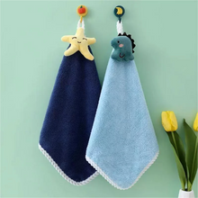 1/2 /4 Pcs Cute Hand Towels Kids Baby Microfiber Fingertip Towels Super Absorbent Hand Towels for Infant, Suitable For Bathroom