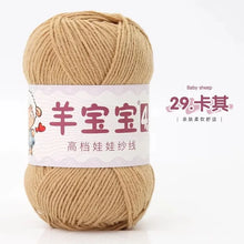 50g 1pc Hand Knitting Milk Cotton Yarn Knitted Blanket Sweater Scarf Doll Crochet Yarn wool thread line Crocheting amigurumi