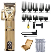 PopBarbers P800 Hair Trimmer for Men Professional Hair Clipper Barber Hair Cutting Machine 7000rpm 2 Gears Finishing Haircut
