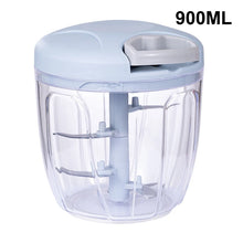 1PCS 500/900ML Manual Meat Mincer Garlic Chopper Rotate Garlic Press Crusher Vegetable Onion Cutter