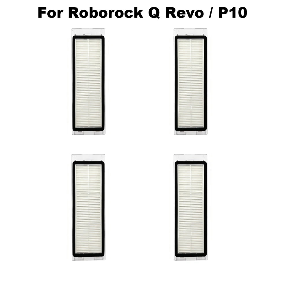 Washable HEPA Filter Compatible with Roborock Q Revo P10 Robot Vacuums Cleaner Replacement Spare Parts