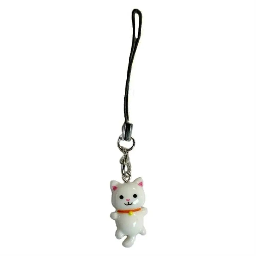 Phone Accessories Cat Pendant Cat Phone Strap Anti Lost Keychain Y2K Phone Charm Cute Cellphone Chain Phone Lanyard Jewelry Gift
