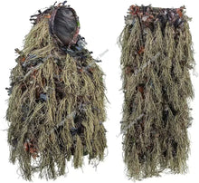 Geely Clothing Woodland 3D Bionic Leaf Camouflage Clothing Ghillie Suit for Hunting Camo Suits