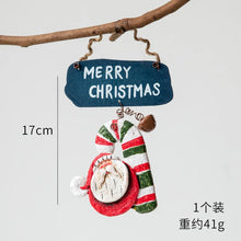 2022 Christmas Tree Decorations Christmas Resin Pendant Ornaments Home Decor DIY Kids Toys Gifts DIY Handmade Jewelry