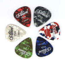 6pcs Electric Guitar Pick Acoustic Music Picks Plectrum 0.58/0.71/0.81/0.96/1.20/1.50mm Thickness Guitar Accessories