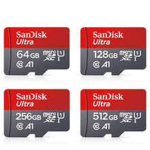 Sandisk Memory Card 256GB 128GB 64GB 32GB TF Micro SD Card Class 10 UHS-1 Flash Card Memory for Smartphone PC+Card Reader