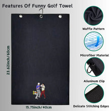 Happy Gilmore Funny Waffle Golf Towel Large 16x24 Clean Golf Club Ball Premium Strength Ultra Absorbent Gear Happy Men Gilmore