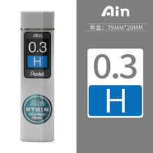 1 unidad de minas Pentel C275 STEIN antiroturas para portaminas de dibujo manga, especial para bocetos de estudiantes 0,2/0,3/0,5/0,7/0,9 mm