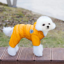 Dog Waterproof Jacket Cotton Pet Dog Coat Luxury Four Legged Dog Clothes Chihuahua French Bulldog Bichon Puppy Jumpsuit Ski Suit