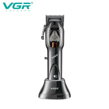 VGR 653 Barber Professional Hair Clipper Cordless Hair Trimmer Electric Haircut Machine Beard Trimmer For Men