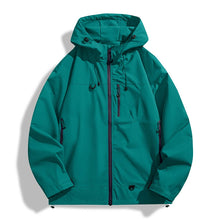 Chaqueta cortavientos impermeable unisex LNGXO para deportes al aire libre, cortavientos de una capa para hombre y mujer, impermeable para senderismo, escalada y trekking