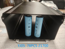 Rear Rack Battery Case 78pcs 21700 Cells EBike Battery Box 36V 48V 52V Ebike Downtube Case With Rear Rack