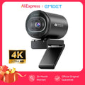 Webcam 4K HD USB Web Camera 1080P 60FPS Fast Autofocus Streaming Camera EMEET S600 With Mics for Video Calling/Zoom/Skype/Teams