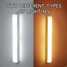 LED Motion Sensor Light Type C Rechargeable Light Wireless LED Night Light Cabinet Wardrobe Lamp Staircase Backlight For Kitchen