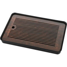 Portable Detachable Bamboo Tea Table Dry Wet Dual Use KungFu Tea Tray with Drainage Easy to Clean Household Storage Tray