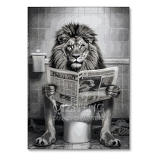 Dog Diamond Painting Cat Toilet Cartoon Diamond Mosaic Animal Full Round/Square Drill Embroidery Funny Bathroom Wall Decor Art