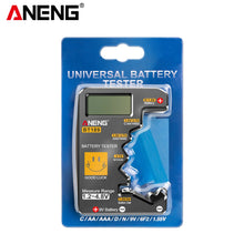 ANENG BT189 battery tester can measure AA/AAA/C/D/9V/button battery  household LCD display power  high-precision display tester