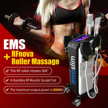 Myoslim Roller Slimming 360-Degree Rolling Cellulite Massage Weight Loss Machine Body Muscle Slimming Fat Removal