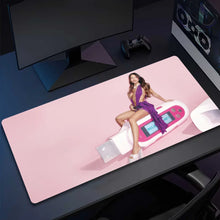 E-Emilia Singer Mernes .mp3 Mousepad Computer Office Game Table Mats XXL Rubber Anti-slip Gaming Keyboard Long Desk Pads