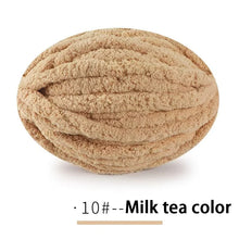 Ovillo de lana chenilla extragruesa de 250 g para mantas, cojines, camas para mascotas, bufandas y gorros tejidos a mano, suave y de gran grosor. 1 pieza = 1 unidad = 250 gramos.