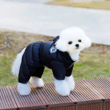 Dog Waterproof Jacket Cotton Pet Dog Coat Luxury Four Legged Dog Clothes Chihuahua French Bulldog Bichon Puppy Jumpsuit Ski Suit