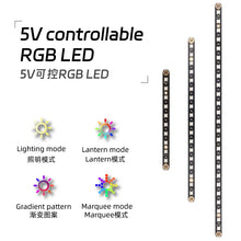 Mellow 2Pcs Daylight PCB Kit 5V RGB / White LED Bar For 3D Printer Voron 0.1/0.2 2.4 Trident 350/300/250 Micron+ Lamp Bar