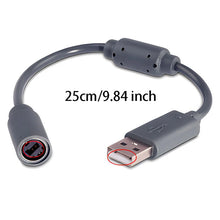 For Xbox 360 Controller Cable Splitter USB Breakway Wire Game Player Convert Adapter Line Connector Cord Replacement Cable