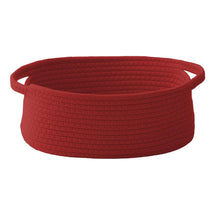 1pcs Woven Basket,Small Rope Storage Bin with Handles & Ribbon Bag, Organizer for Shelves Closets,Gift Basket Empty for Birthday