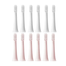 12PCS For XIAOMI MIJIA T100 Replacement Brush Heads Sonic Electric Toothbrush Vacuum DuPont Soft Bristle Suitable Nozzles