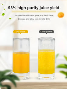 【EU Plug】 Household Large-diameter High-power Juicer Multi Functional Juicer with Residue Separation Function