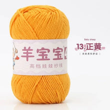 50g 1pc Hand Knitting Milk Cotton Yarn Knitted Blanket Sweater Scarf Doll Crochet Yarn wool thread line Crocheting amigurumi