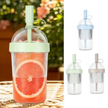 1/2/3pcs Coffee Cup With Lid Reusable 17oz Drink Mug Cold Drink Tumbler Transparent Straw Cup Tea Milk Mug For Home Office Gym