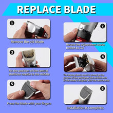 2/3pcs Dog Grooming Replacement Blades Compatible with ONEISALL Dog Low Noise Clipper & Hair Clipper Blade Size 30 1/50"