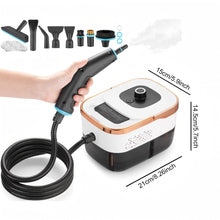Portable Steam Cleaner, 15s Rapid Heating 105℃ temperature, 1350ml water tank, for Car/Home/Tile/Furniture + 10 Accessories