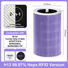 For Xiaomi Hepa Filter Elite Y-600 Xiaomi Activated Carbon Filter Elite Y600 Xiaomi Air Purifier Elite Y600 Filter AFEP7TFX19-GL