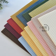 110x50cm High Quality Cotton Waffle Thick Fabric for Hotel Bathrobe Pajamas Absorbent Breathable DIY Home Textile Sewing Cloth