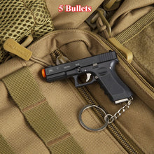 1:3 Scale Alloy Empire G17 Half Alloy Gun Model Keychain Shell Pop-up Detachable Decompression Toy Men's Gift